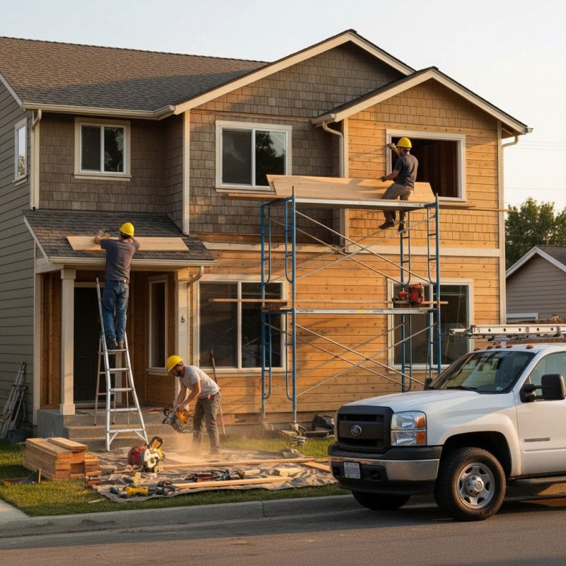 Barn Siding Installation
