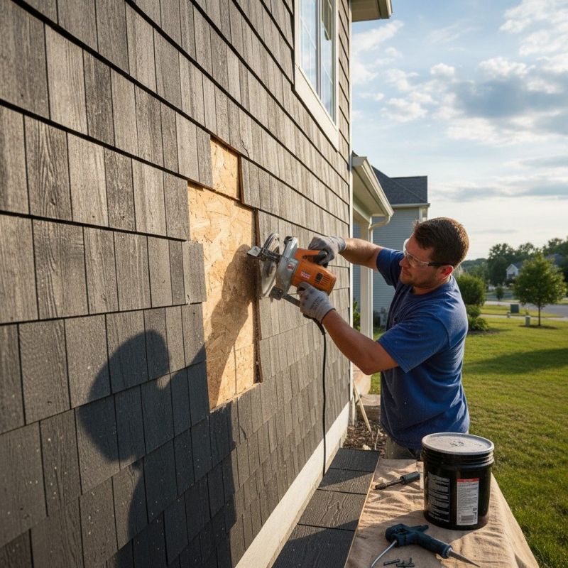 Wood Siding Replacement